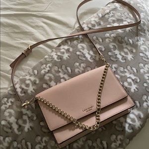 Steal!! Light pink Kate spade cross body